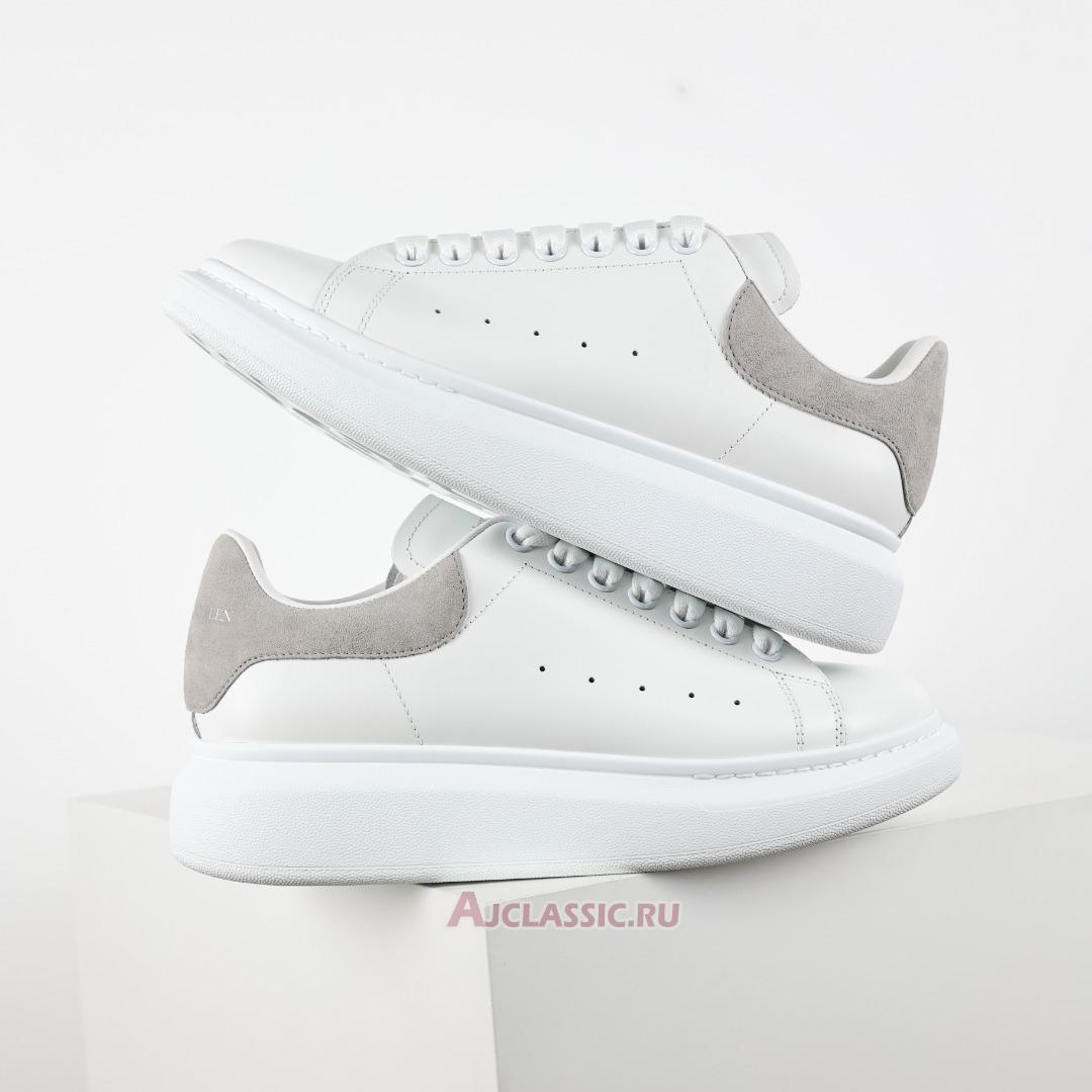 New Alexander McQueen Oversized Sneaker "White Iron Grey" 553680WHGP79426 Shoes