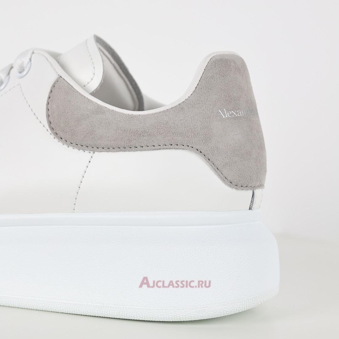 New Alexander McQueen Oversized Sneaker "White Iron Grey" 553680WHGP79426 Shoes