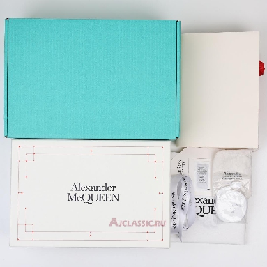 Buy Alexander McQueen Oversized Sneaker White Iron Grey White 553680WHGP79426 Quality Reps Replicas Shoes