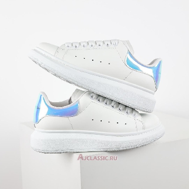 Buy Alexander McQueen Oversized Sneaker White Iridescent White 561726WHVI59375 Quality Reps Replicas Shoes