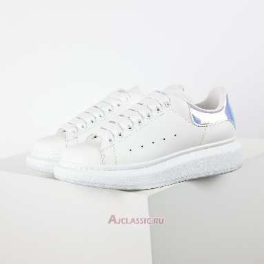Buy Alexander McQueen Oversized Sneaker White Iridescent White 561726WHVI59375 Quality Reps Replicas Shoes