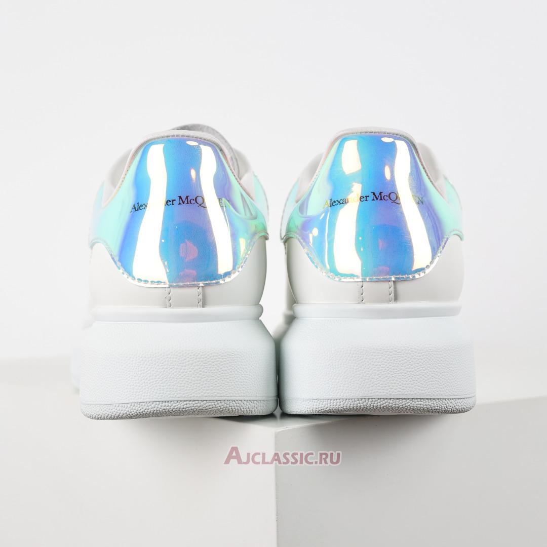 New Alexander McQueen Oversized Sneaker "White Iridescent" 561726WHVI59375 Shoes