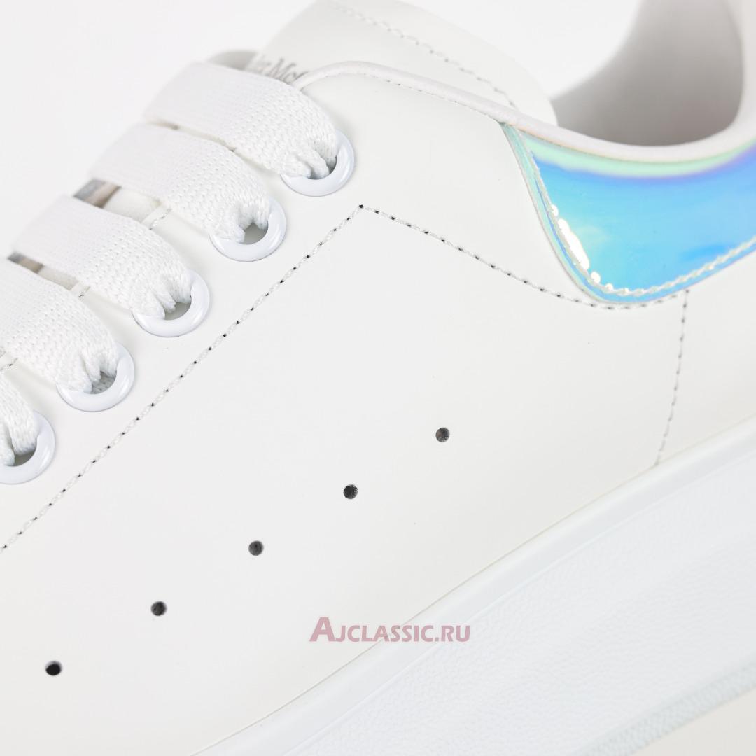 New Alexander McQueen Oversized Sneaker "White Iridescent" 561726WHVI59375 Shoes