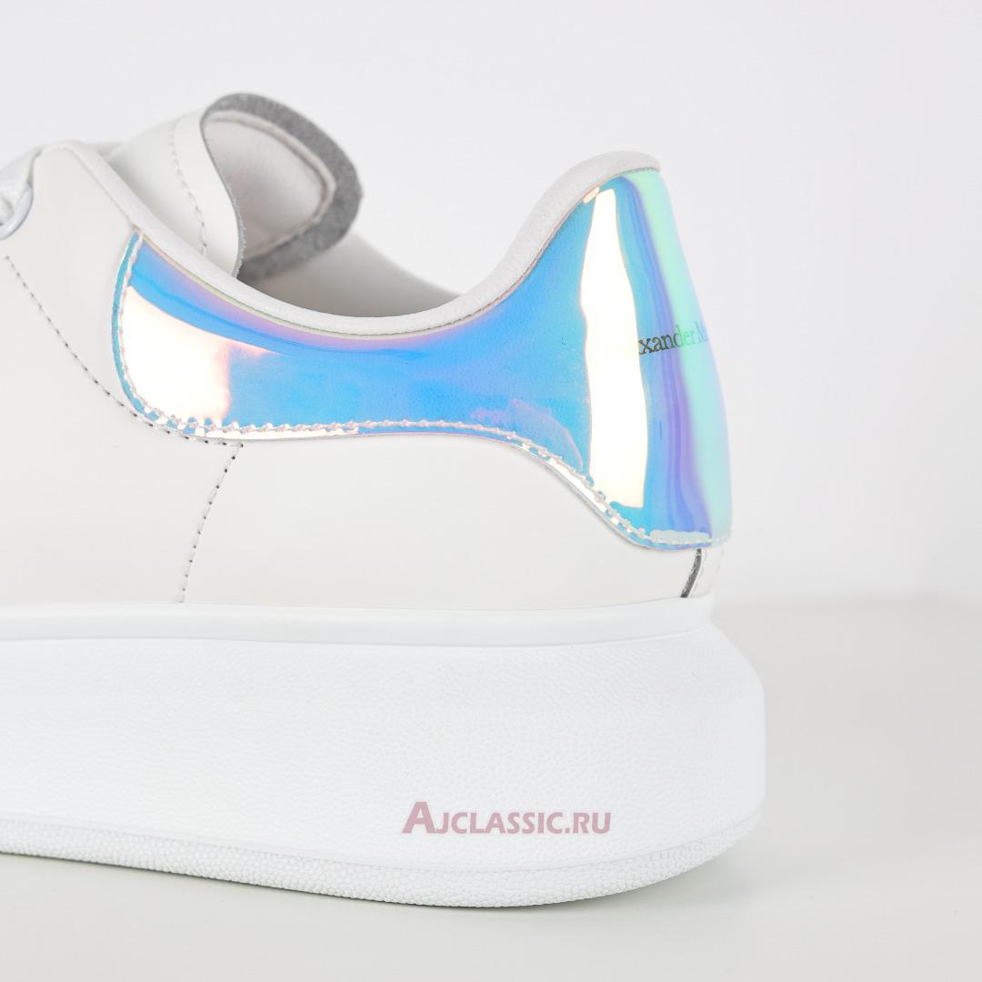 New Alexander McQueen Oversized Sneaker "White Iridescent" 561726WHVI59375 Shoes