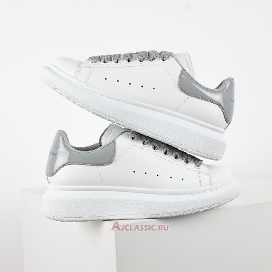 Buy Alexander McQueen Oversized Sneaker White Grey Leather White 634609WHNBZ9724-2 Quality Reps Replicas Shoes