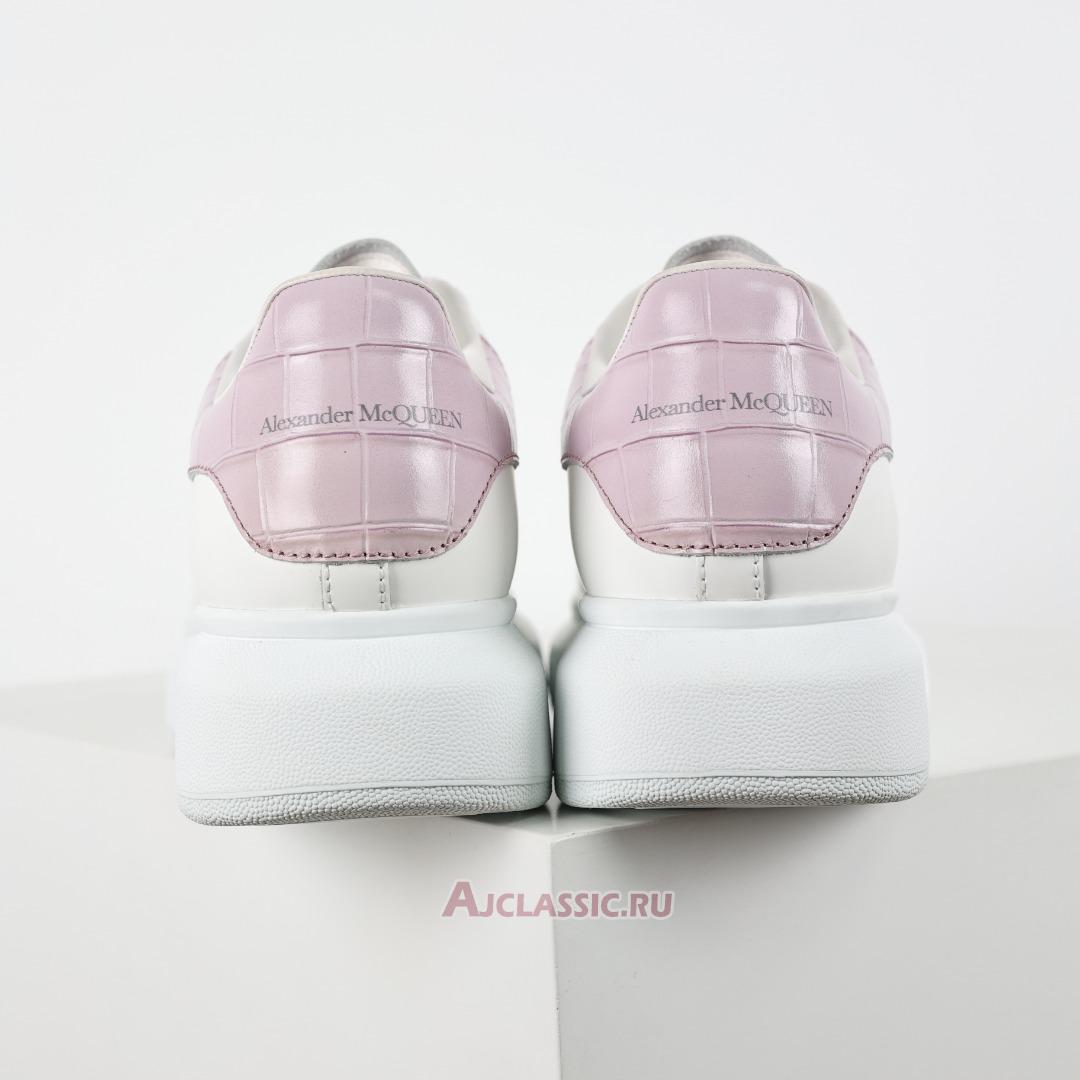 New Alexander McQueen Oversized Sneaker "White Antic Pink" 718233WICG68887 Shoes