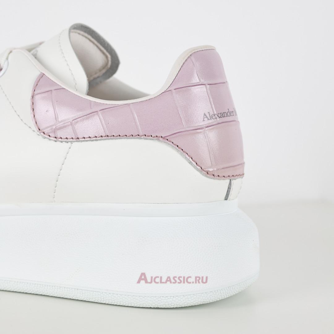New Alexander McQueen Oversized Sneaker "White Antic Pink" 718233WICG68887 Shoes