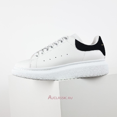Buy Alexander McQueen Oversized Sneaker White Black Suede White 553770WHGP79061 Quality Reps Replicas Shoes