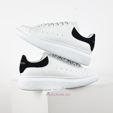 Buy Alexander McQueen Oversized Sneaker White Black Suede White 553770WHGP79061 Quality Reps Replicas Shoes
