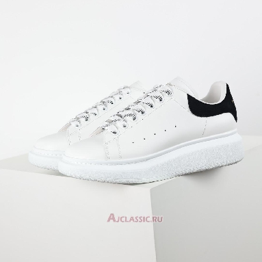 Buy Alexander McQueen Oversized Sneaker White Black Suede White 553770WHGP79061 Quality Reps Replicas Shoes