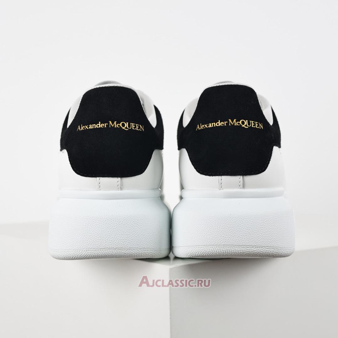 New Alexander McQueen Oversized Sneaker "White Black Suede" 553770WHGP79061 Shoes