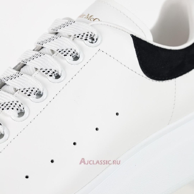 Buy Alexander McQueen Oversized Sneaker White Black Suede White 553770WHGP79061 Quality Reps Replicas Shoes