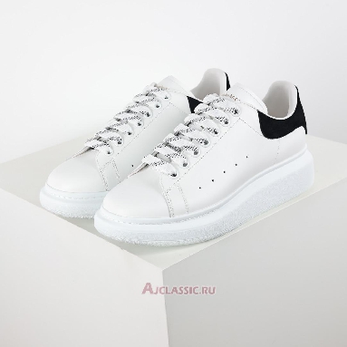 Buy Alexander McQueen Oversized Sneaker White Black Suede White 553770WHGP79061 Quality Reps Replicas Shoes