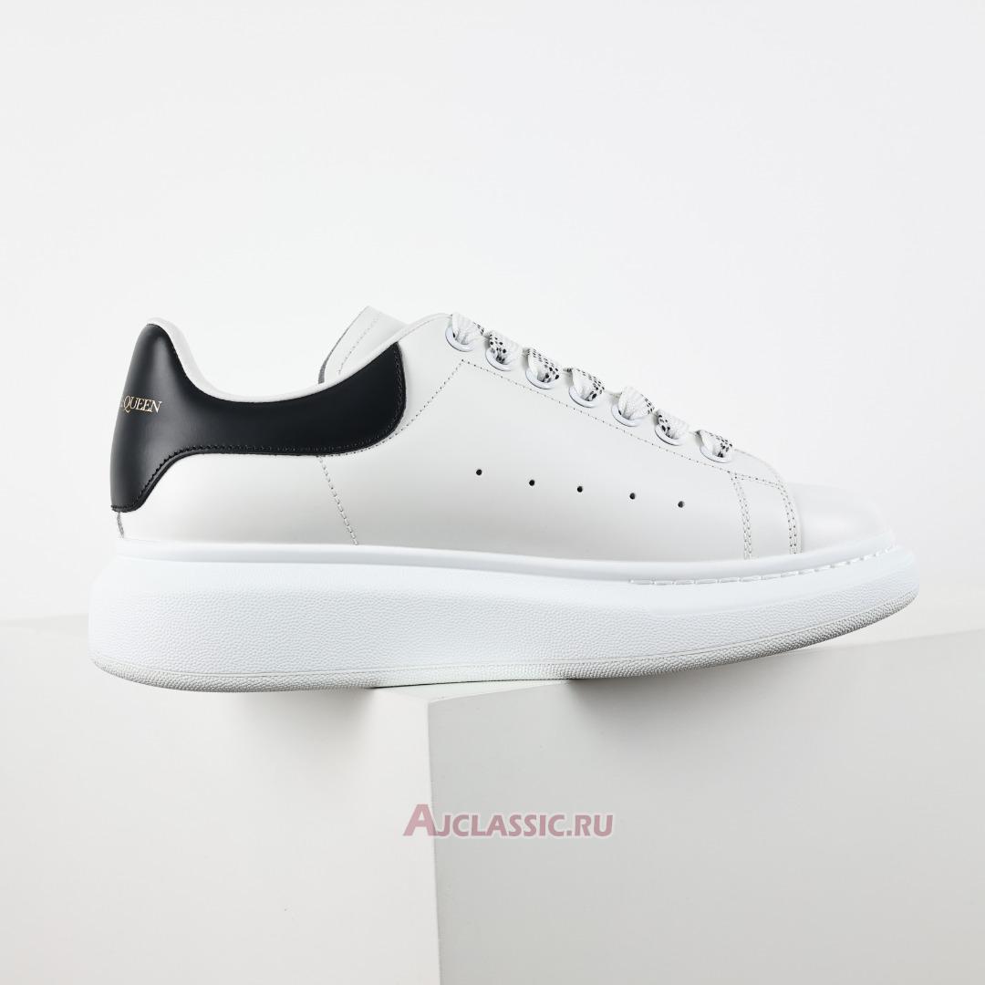 New Alexander McQueen Oversized Sneaker "White Black 2024" 553680WIEEN9061 Shoes