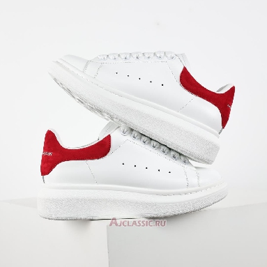 Buy Alexander McQueen Oversized Sneaker White Lust Red White 553680WHGP79676 Quality Reps Replicas Shoes