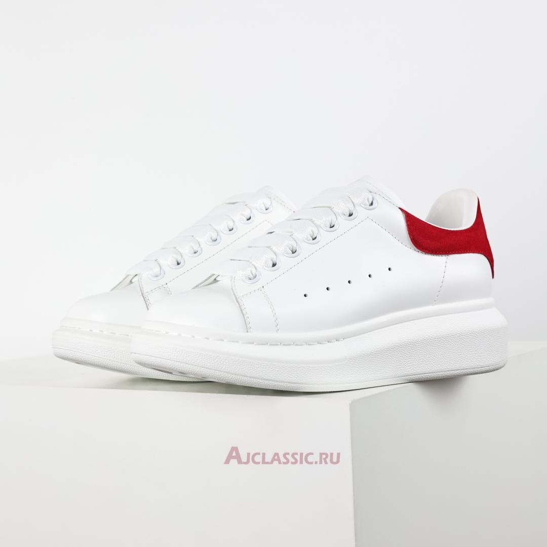 New Alexander McQueen Oversized Sneaker "White Lust Red" 553680WHGP79676 Shoes