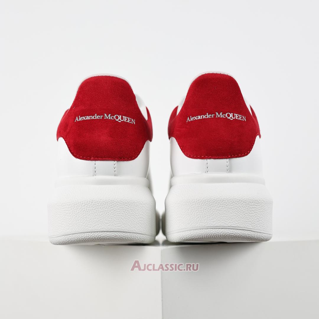 New Alexander McQueen Oversized Sneaker "White Lust Red" 553680WHGP79676 Shoes