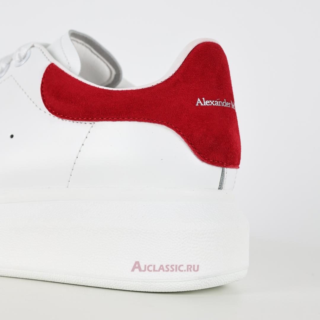 New Alexander McQueen Oversized Sneaker "White Lust Red" 553680WHGP79676 Shoes