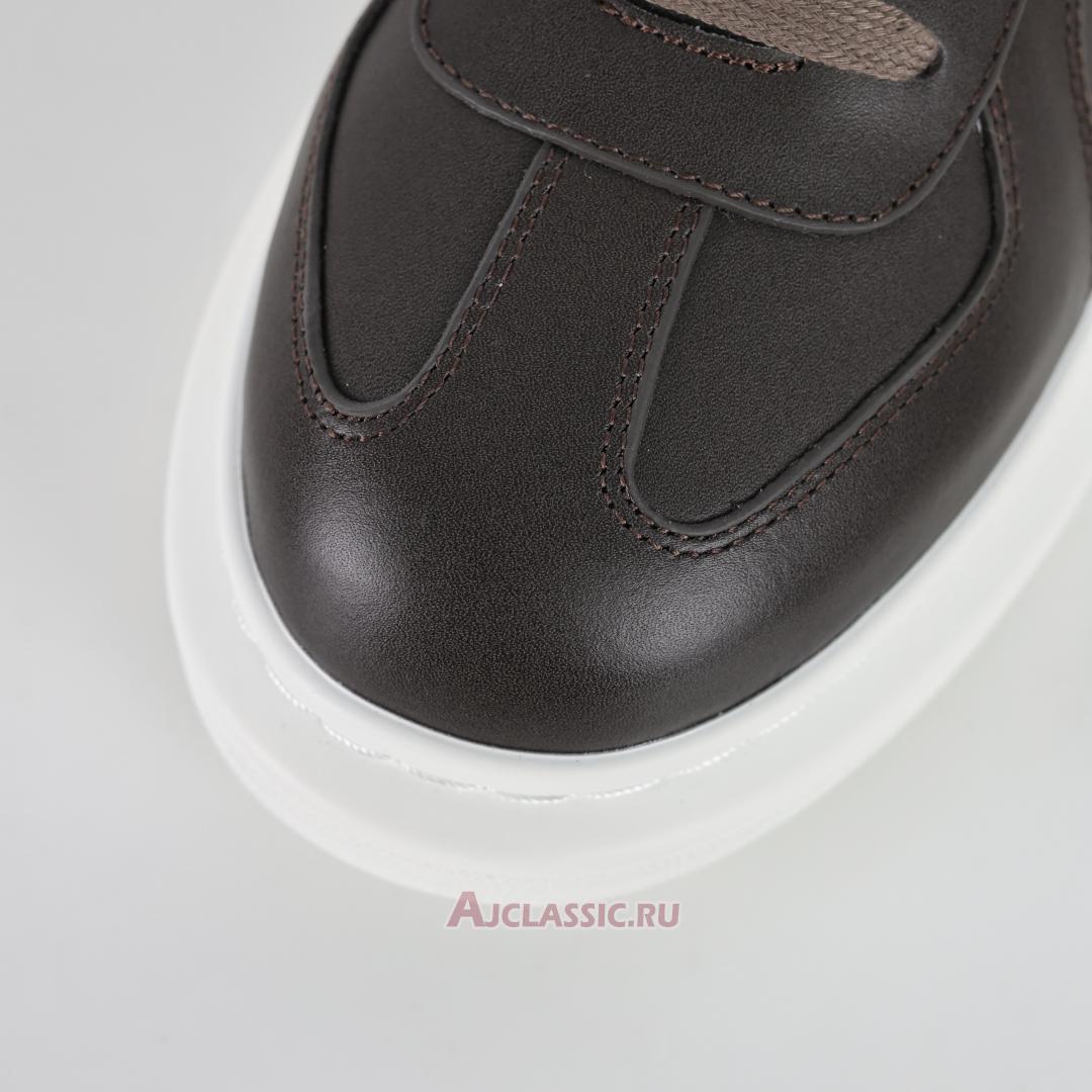 New Alexander McQueen Oversized Retro Sneaker "Dark Brown" 807882WHABB1517 Shoes