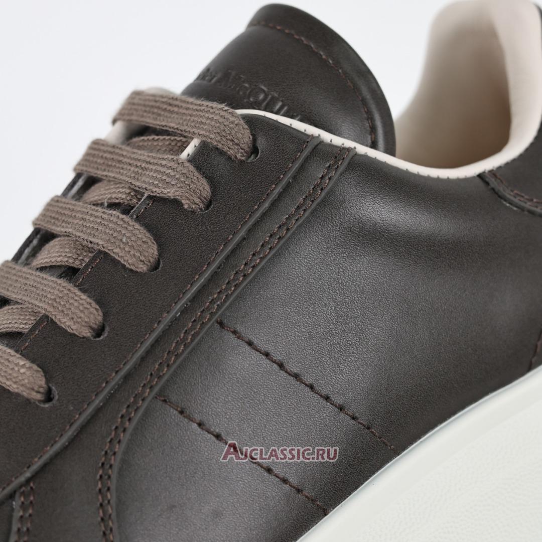 New Alexander McQueen Oversized Retro Sneaker "Dark Brown" 807882WHABB1517 Shoes