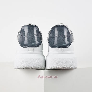 Buy Alexander McQueen Transparent Oversized Sneaker White Navy White 606549WHX9H9581 Quality Reps Replicas Shoes