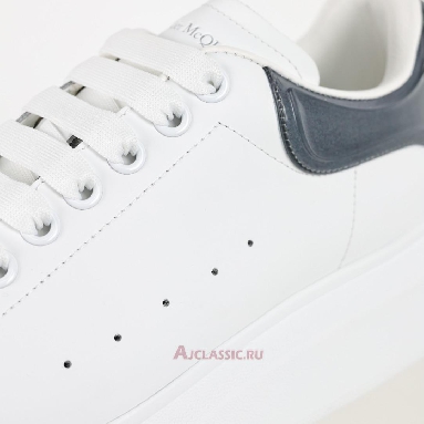 Buy Alexander McQueen Transparent Oversized Sneaker White Navy White 606549WHX9H9581 Quality Reps Replicas Shoes