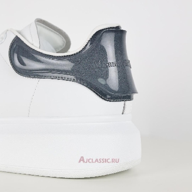 Buy Alexander McQueen Transparent Oversized Sneaker White Navy White 606549WHX9H9581 Quality Reps Replicas Shoes