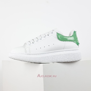 Buy Alexander McQueen Transparent Oversized Sneaker White Green White 606549WHX9H9581-2 Quality Reps Replicas Shoes