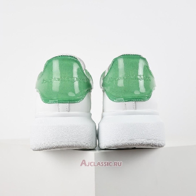 Buy Alexander McQueen Transparent Oversized Sneaker White Green White 606549WHX9H9581-2 Quality Reps Replicas Shoes