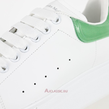 Buy Alexander McQueen Transparent Oversized Sneaker White Green White 606549WHX9H9581-2 Quality Reps Replicas Shoes