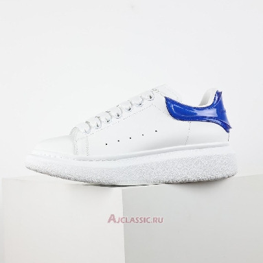 Buy Alexander McQueen Transparent Oversized Sneaker White Blue White 606549WHX9H9581-3 Quality Reps Replicas Shoes