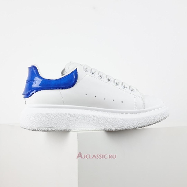 Buy Alexander McQueen Transparent Oversized Sneaker White Blue White 606549WHX9H9581-3 Quality Reps Replicas Shoes