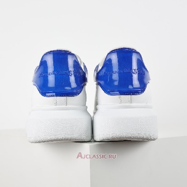Buy Alexander McQueen Transparent Oversized Sneaker White Blue White 606549WHX9H9581-3 Quality Reps Replicas Shoes