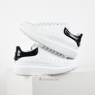 Buy Alexander McQueen Transparent Oversized Sneaker White Black White 606549WHX9H9581-4 Quality Reps Replicas Shoes