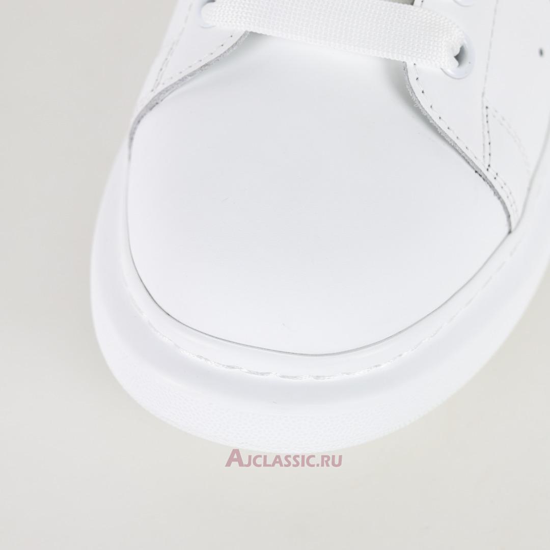 New Alexander McQueen Transparent Oversized Sneaker "White Black" 606549WHX9H9581-4 Shoes