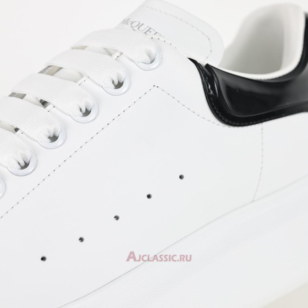 New Alexander McQueen Transparent Oversized Sneaker "White Black" 606549WHX9H9581-4 Shoes
