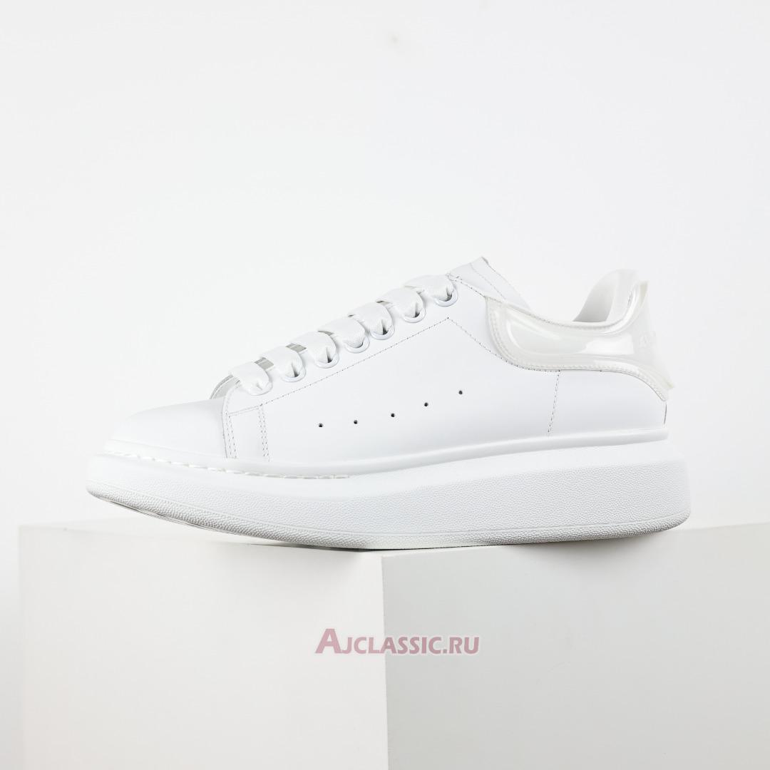 New Alexander McQueen Oversized Sneaker "White Clear" 606549WHX9H9085 Shoes
