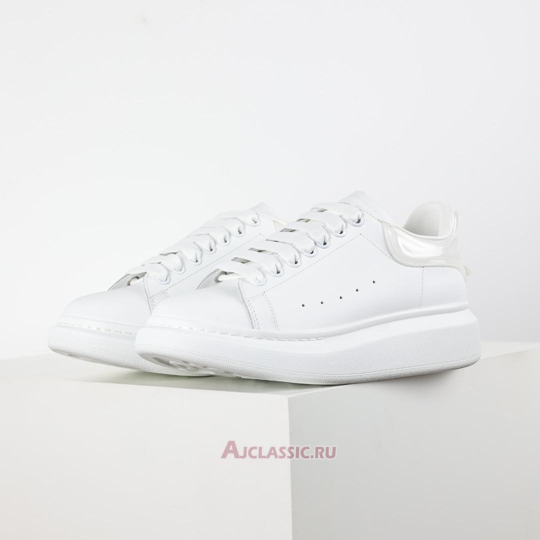New Alexander McQueen Oversized Sneaker "White Clear" 606549WHX9H9085 Shoes