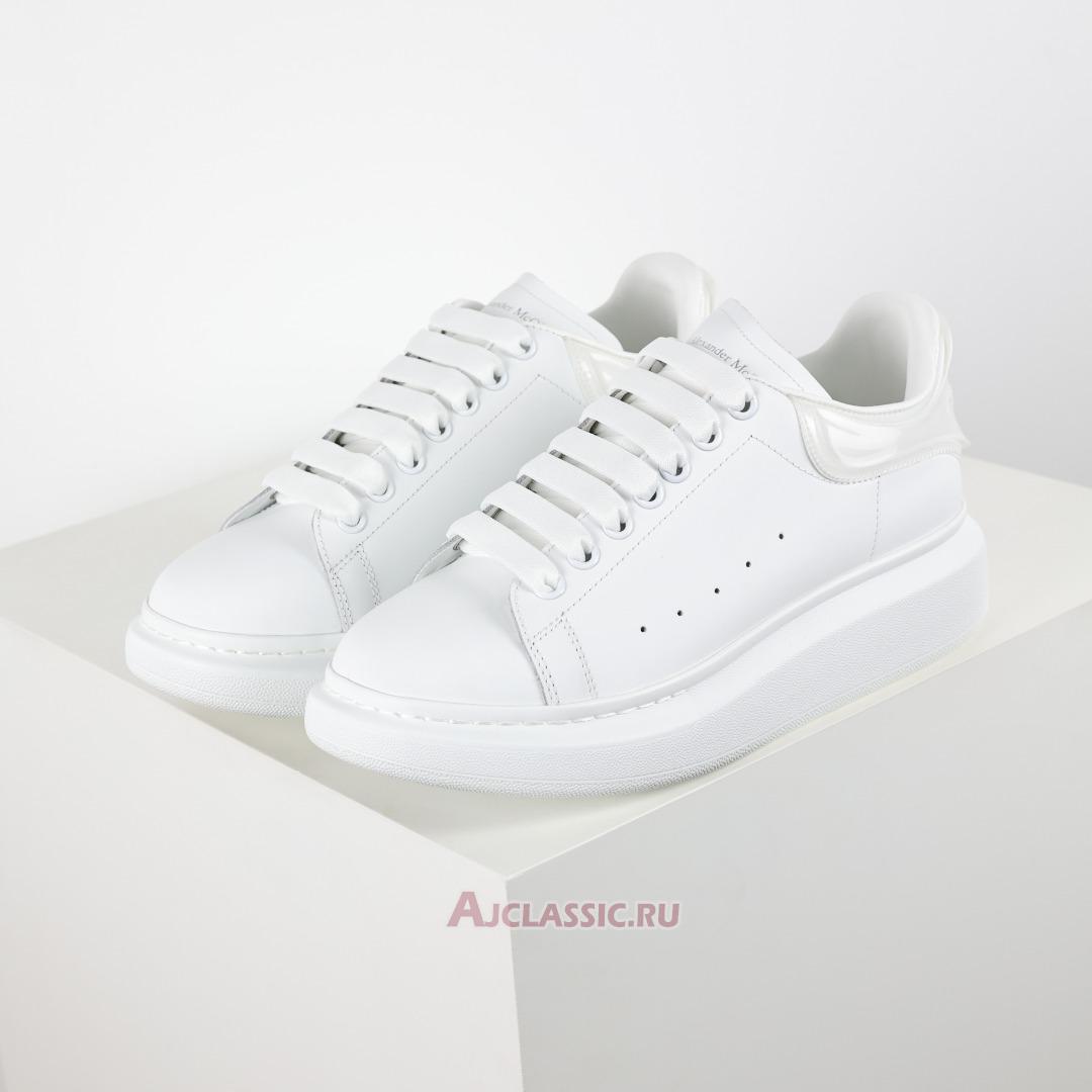 New Alexander McQueen Oversized Sneaker "White Clear" 606549WHX9H9085 Shoes