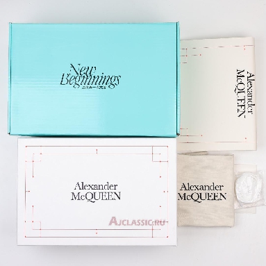 Buy Alexander McQueen Oversized Sneaker White Clear White 606549WHX9H9085 Quality Reps Replicas Shoes