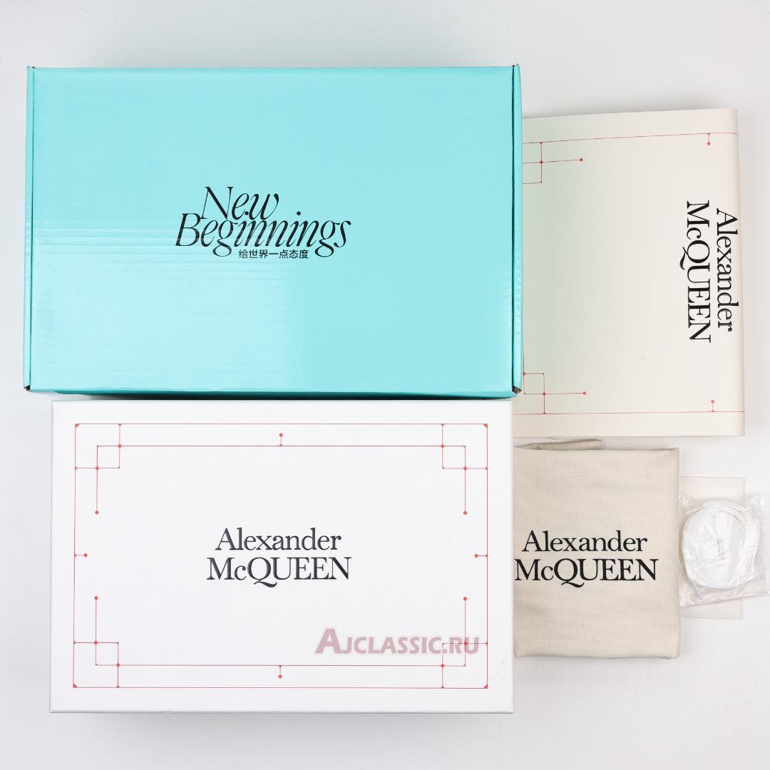 New Alexander McQueen Oversized Sneaker "White Clear" 606549WHX9H9085 Shoes