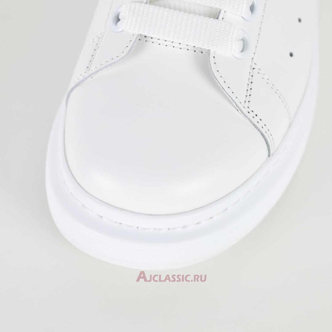 New Alexander McQueen Oversized Sneaker "Faded Heel - White Black Silver" 777367WIE9G9089 Shoes