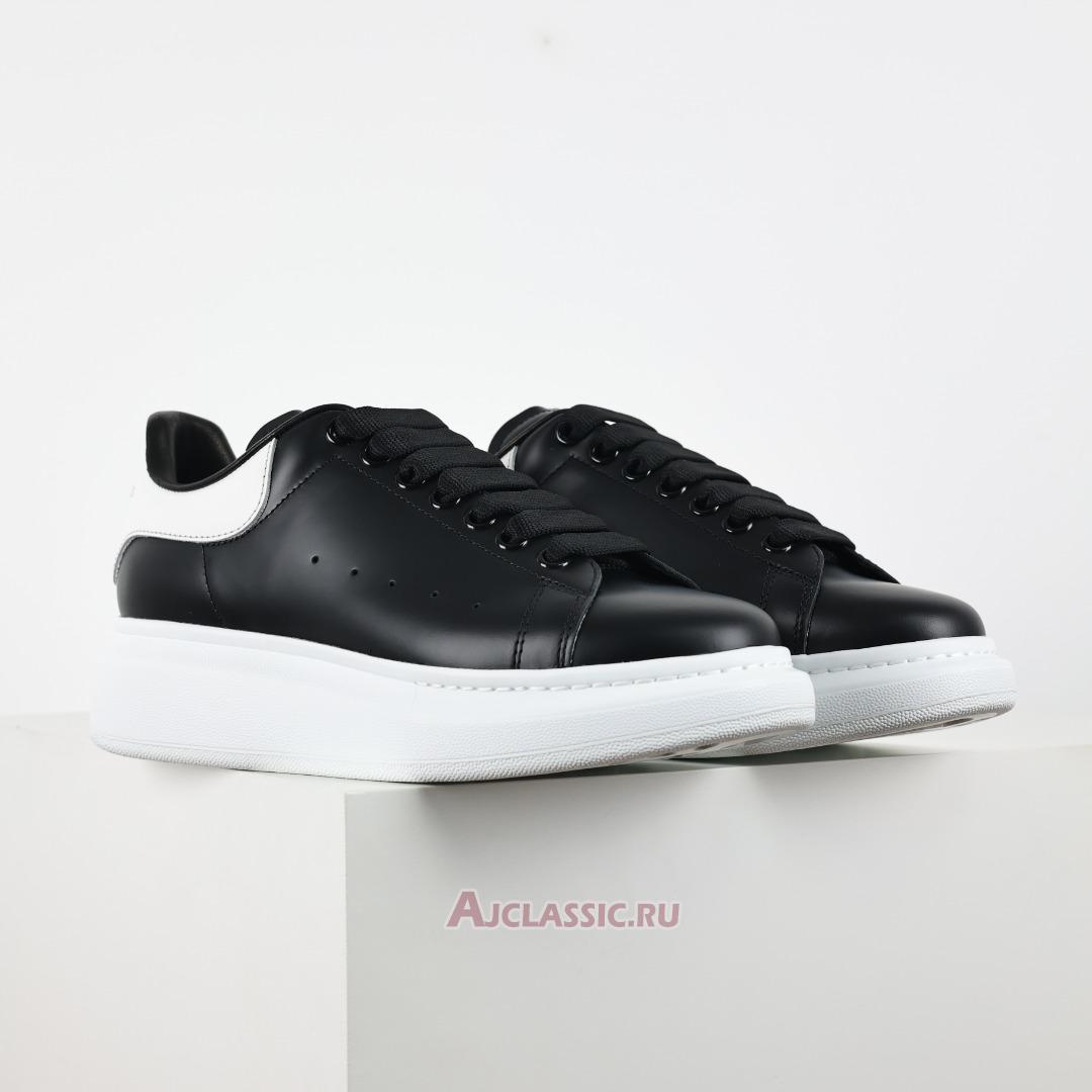 New Alexander McQueen Oversized Sneaker "Black White 2019" 553680WHGP51070 Shoes