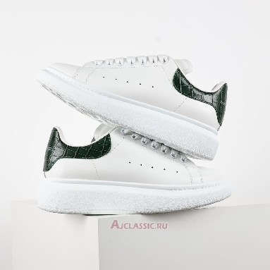 Buy Alexander McQueen Oversized Sneaker White Green White 553770WHXMY9448 Quality Reps Replicas Shoes