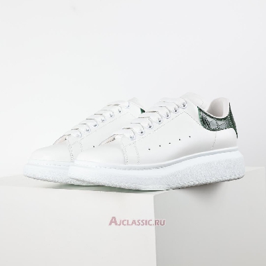 Buy Alexander McQueen Oversized Sneaker White Green White 553770WHXMY9448 Quality Reps Replicas Shoes