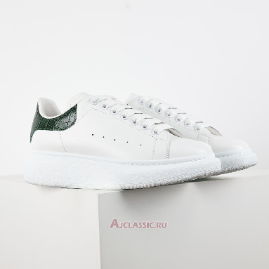 Buy Alexander McQueen Oversized Sneaker White Green White 553770WHXMY9448 Quality Reps Replicas Shoes
