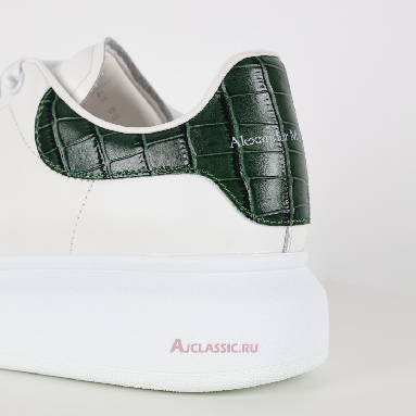 Buy Alexander McQueen Oversized Sneaker White Green White 553770WHXMY9448 Quality Reps Replicas Shoes