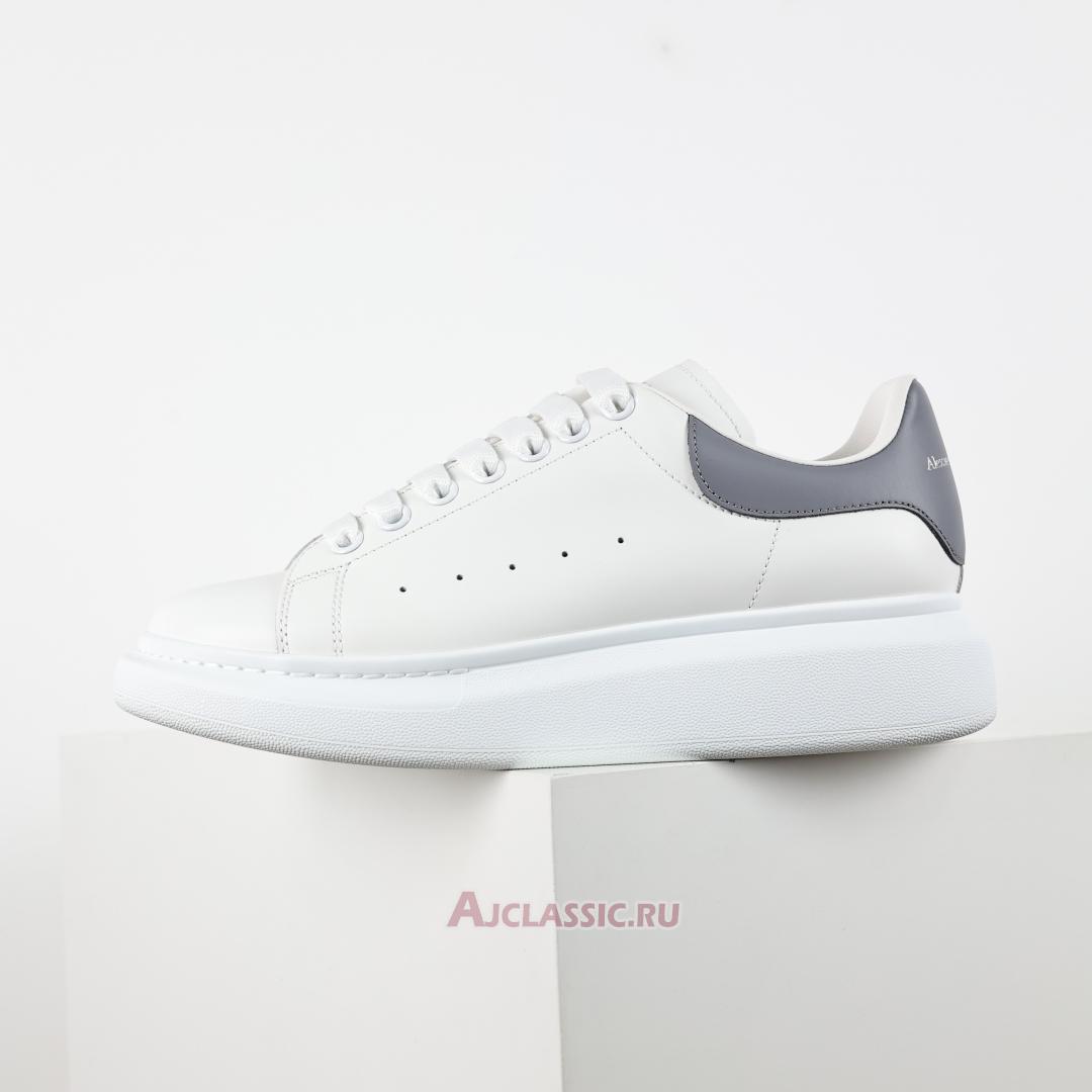 New Alexander McQueen Oversized Sneaker "White Grey" 727388WHGP58715 Shoes