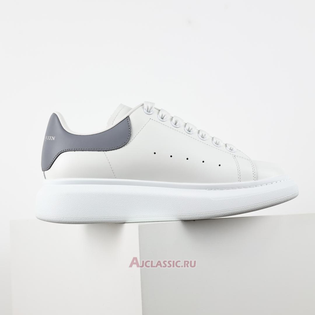 New Alexander McQueen Oversized Sneaker "White Grey" 727388WHGP58715 Shoes