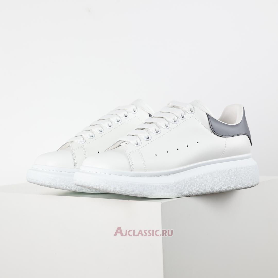 New Alexander McQueen Oversized Sneaker "White Grey" 727388WHGP58715 Shoes